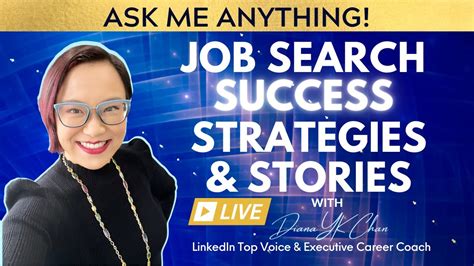 Ask Me Anything LIVE - Job Search Success Strategies & Stories - YouTube