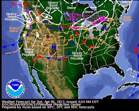 Weather Map United States Weather Forecast Maps Severe Weather