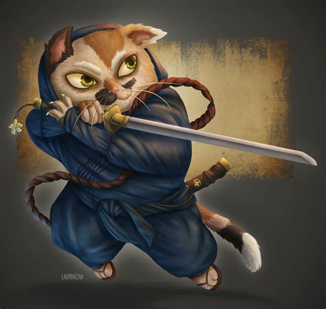 Artstation Ninja Cat
