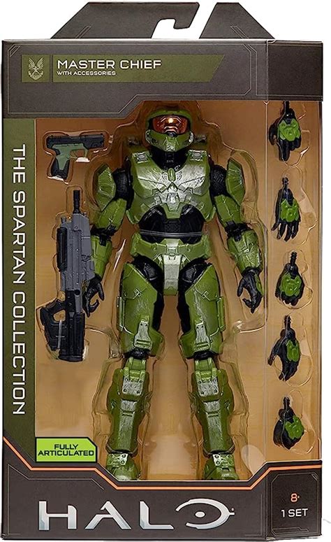Halo 65 Spartan Collection Master Chief Highly Articulated