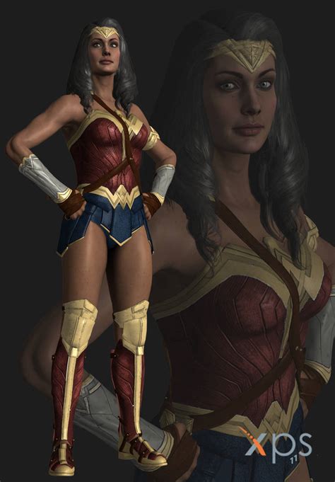 Injustice Wonder Woman Justice League Movie By Thepwa On Deviantart