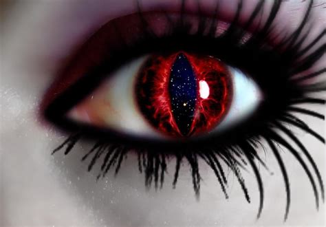 Red Eyed By Visneda On Deviantart Eye Art Crazy Eyes Aesthetic Eyes