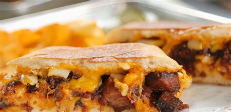 Burnt End Melt Sandwich Recipe Food Network Recipes Sandwiches Cheddar Mac And Cheese