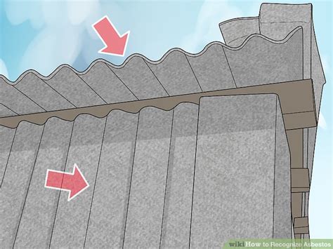 Their width can range from 12 to 48 inches and are very simple to identify, since asbestos fibers can be seen on the grained sections of the material. 3 Ways to Recognize Asbestos - wikiHow