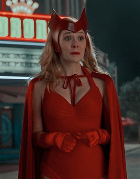Elizabeth Olsen As Wanda Maximoff In WandaVision Episode Elizabeth Olsen Scarlet Witch