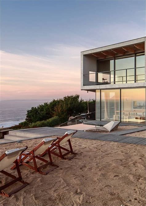 We Love This Beautiful Beach House Made Of Reinforced Concrete With