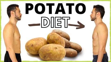 Guy Tries 🥔 Potato Diet Every Day For 7 Days My Amazing Weight Loss Transformation Results