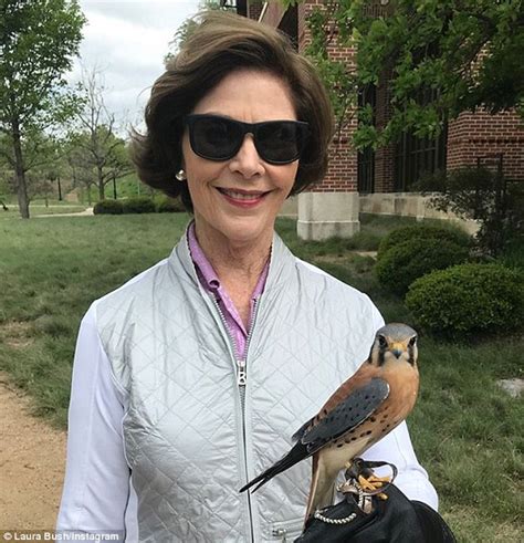 Laura Bush Enjoys A Pampering Session With Jenna And Barbara Daily