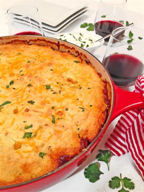 Buy family size packages of chicken breasts. Mexican cornbread casserole. in 2020 | Chili and cornbread, Leftover chili recipes, Jiffy ...