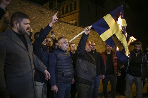 Turkish Muslims Protest Quran Burning In Sweden