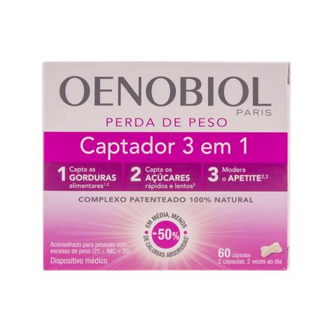 Oenobiol Weightloss 3 In 1 Fat Binder 60 Tablets Promofarma