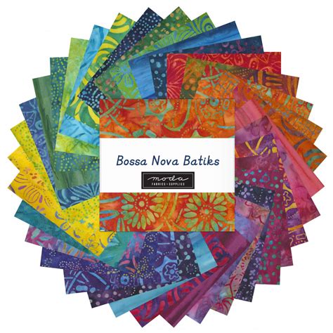 Bossa Nova Batiks Fat Quarter Bundle