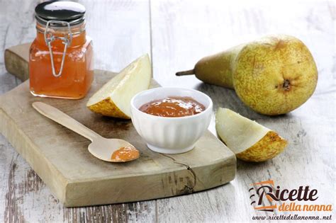 Marmellata di pere e zenzero. Marmellata (confettura) di pere | Ricette della Nonna