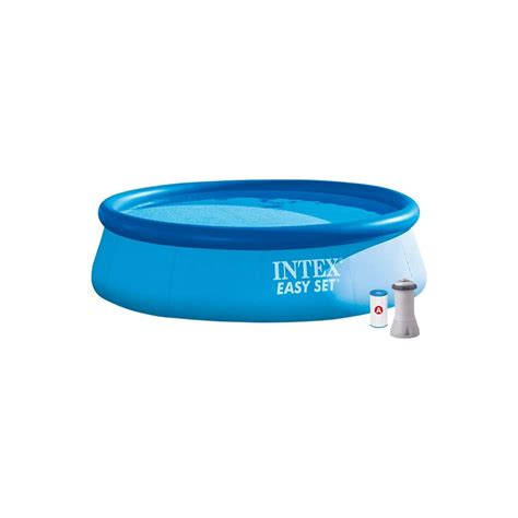Intex Easy Set 12ft X 30in Pool With Filter Pump Blue 28132 Toys Shopgr