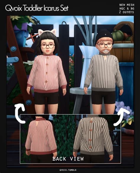 Icarus Set T At Qvoix Escaping Reality Sims 4 Updates