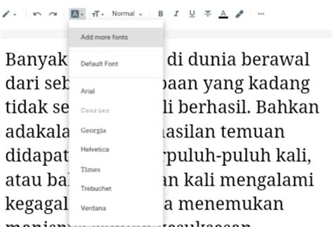 Cara Mengubah Mengganti Jenis Font Tulisan Di Blog Santos Blog