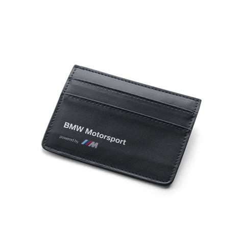 Visit bmw credit card website and log in to your account. NEW! BMW MOTORSPORT CREDIT CARD HOLDER LEATHER WALLET IN BOX with M-SPORT LOGO | BMW MOTORSPORT ...