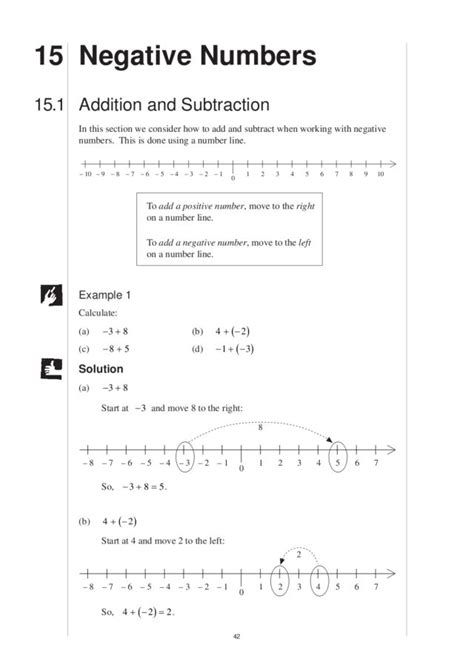 Operations With Negative Numbers Worksheet 6th Grade