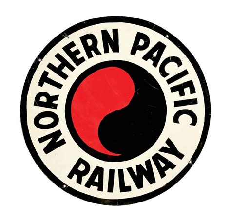 Lot Detail Northern Pacific Railway Tin Sign