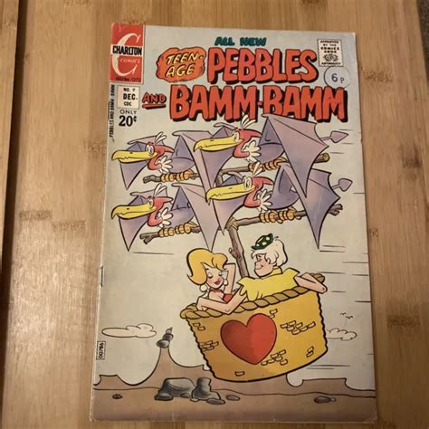 Teen Age Pebbles And Bamm Bamm Carlton Comics 9 1972 £1000 Picclick Uk