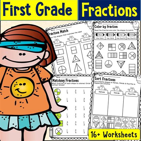 Free Printable Th Grade Fraction Worksheets Pdfs Brighterly