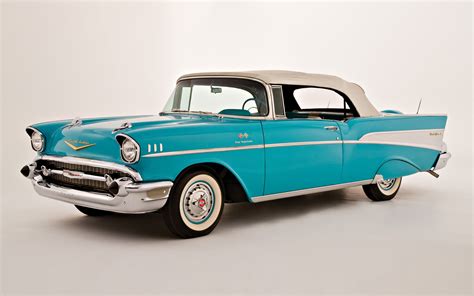 1957 Chevrolet Bel Air Full Hd Wallpaper And Background Image