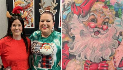 New Zealand Woman Shows Off Huge Christmas Tattoo Newshub