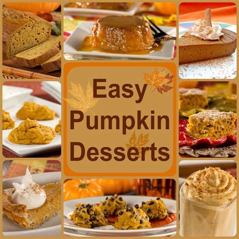 They're moist, tender, perfectly spiced, and topped with delicious cream cheese frosting. Healthy Pumpkin Recipes: 8 Easy Pumpkin Desserts ...