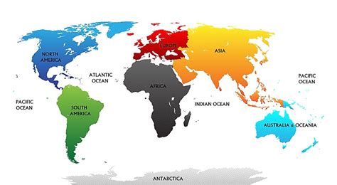 7 Continents Of The World Worldatlas Gambaran