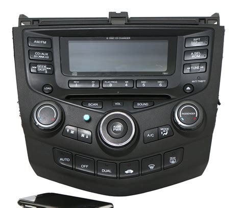 If you can not find the radio code, don't worry, we will show you three other. 2004-2007 Honda Accord AM FM 6 CD Radio w Bluetooth Mod ...