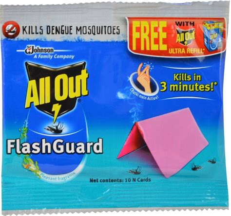 Maybe you would like to learn more about one of these? All Out Flash Guard - Mosquito Card 30 Mosquito Coil Price in India - Buy All Out Flash Guard ...