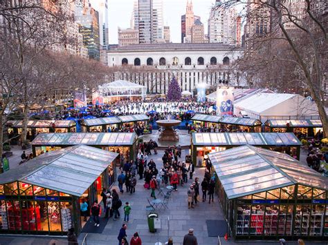 Here S The Vendor List For The Bank Of America Winter Village At Bryant Park