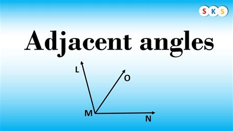 Adjacent Angles I Pairs Of Angles I What Are Adjacent Angles I What