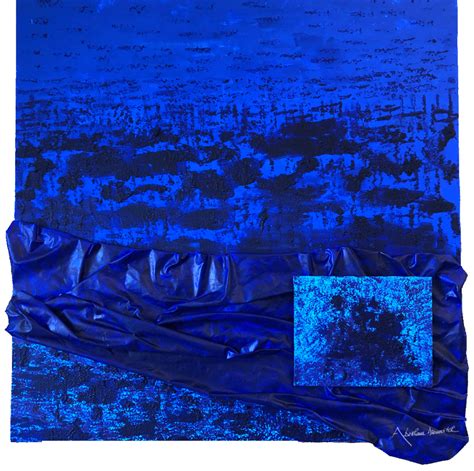 Blue Abstract Painting Blue Abstract Painting Contemporary Art