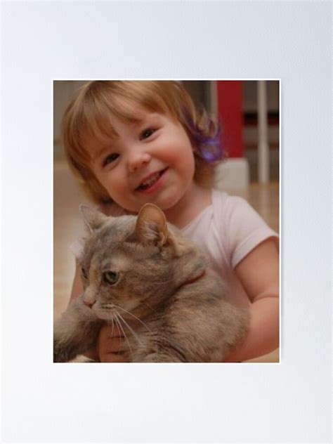 Piper Rockelle Childhood With Her Sweetheart Cat Poster For Sale By