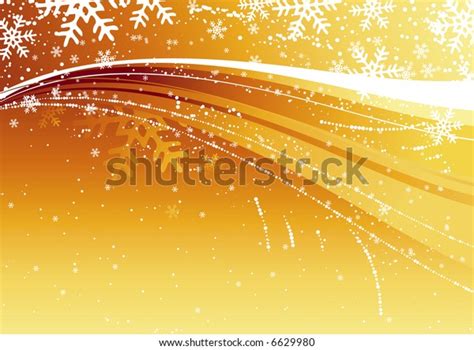 Gold Christmas Background Vector Illustration Stock Vector Royalty