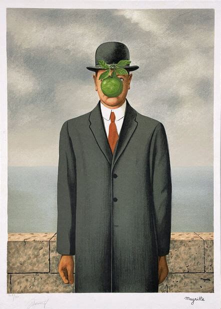 René Magrittes The Son Of Man For Sale On Artsy