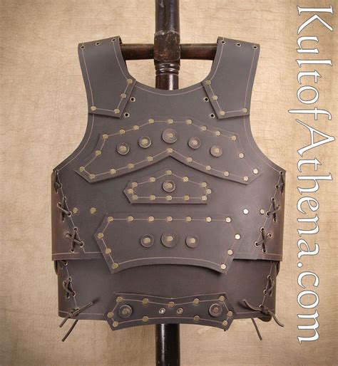 Barbarian Leather Torso Armor Kult Of Athena
