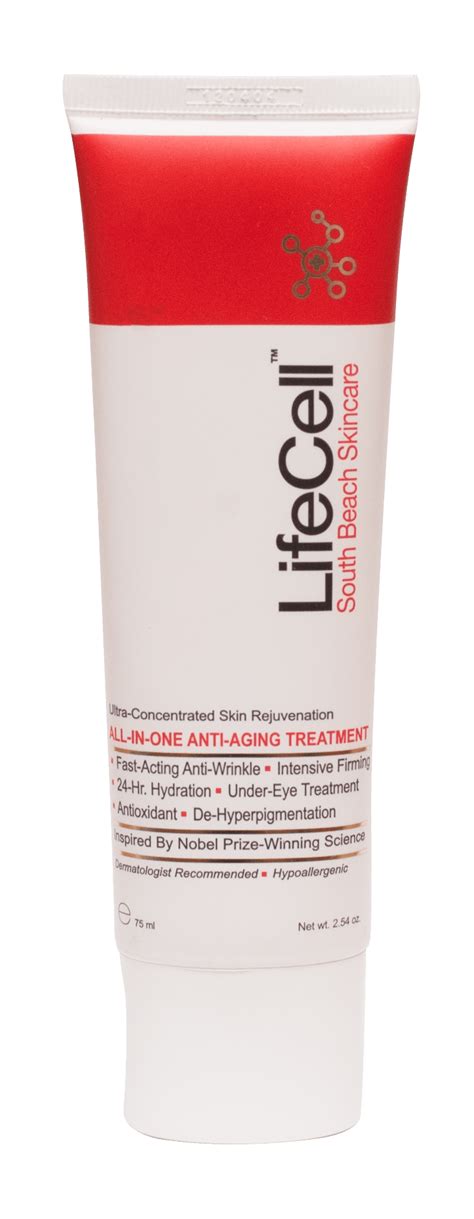 South Beach Skincare All In One Anti Aging Treatment 254 Oz Lifecell