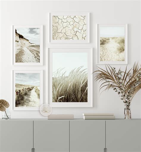 coastal wall art set printable art gallery wall set wild etsy uk