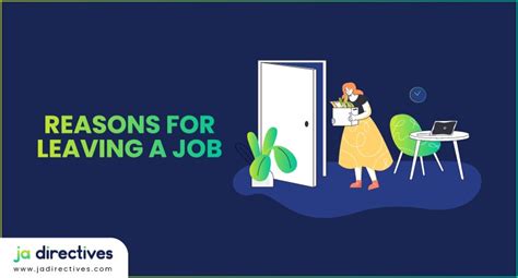20 best reasons for leaving a job in 2024 ja directives