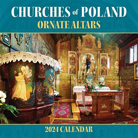 Polart 2024 Churches Of Poland Monthly Wall Calendar 12
