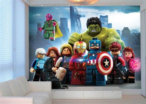 The Lego Avengers Movie Poster Is Shown In This Image
