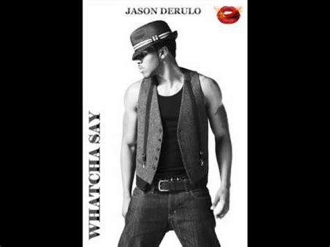 Jason derulo's everything is 4 album is available now on itunes. Jason Derulo - Whatcha Say (What Did You Say) - YouTube