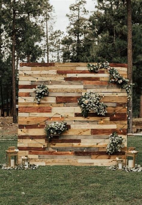 24 Rustic Country Wood Pallet Wedding Ideas Roses And Rings Pallet