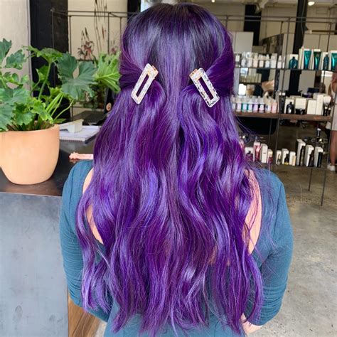 Girl with purple hair light purple hair girl hair colors hair color purple purple ombre dark hair hair inspo. 58 Best Images Purple Asian Hair : The Purple Hair Effect ...