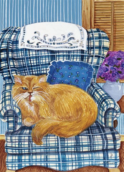 Favorite Chair Painting By Jan Panico Pixels