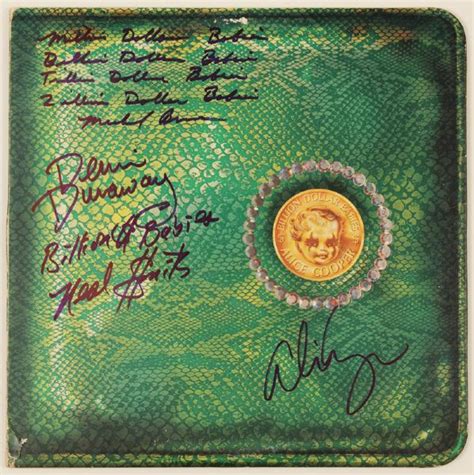 Lot Detail Alice Cooper Band Signed Billion Dollar Babies Album