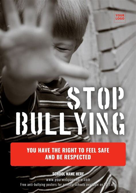 Free Anti Bullying Posters For Schools