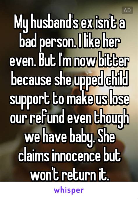 My Husbands Ex Isnt A Bad Person I Like Her Even But Im Now Bitter